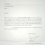 Letter from New Khursipar Govt.School