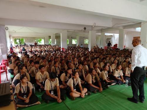 Seminar at Milestone Academy ,Khapri Durg