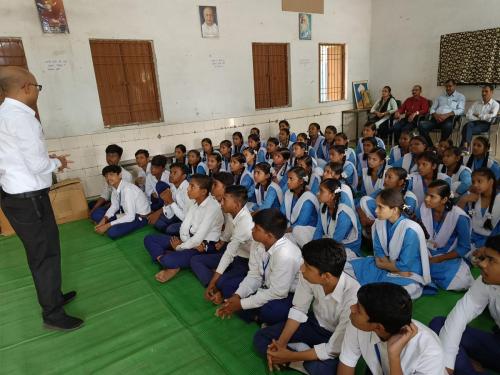 Seminar at Govt.high School,Camp-2 