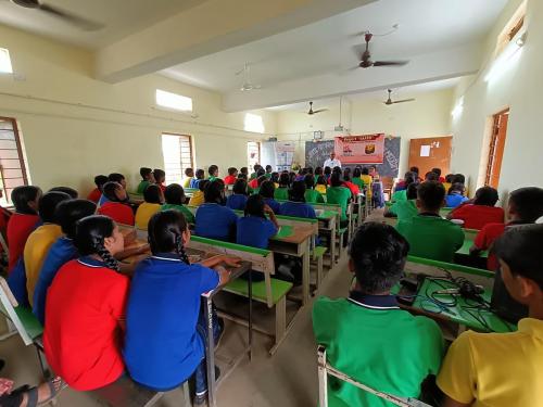 Seminar at Swami Atmanand School,Jevra Sirsa